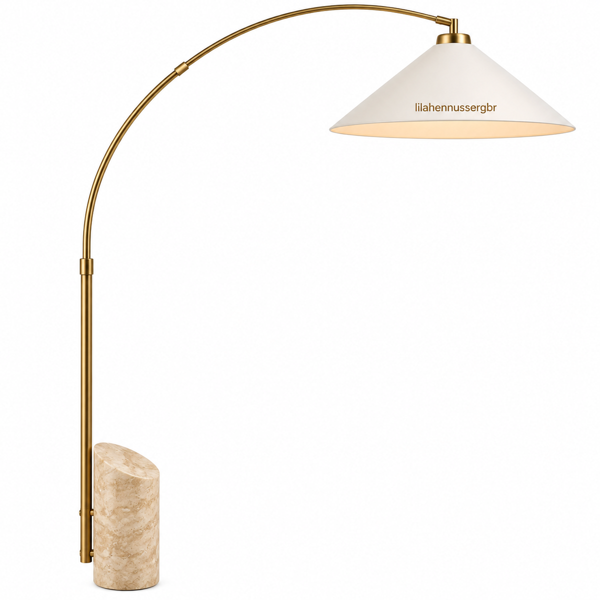 lilahennnussergbr Arc Floor Lamp